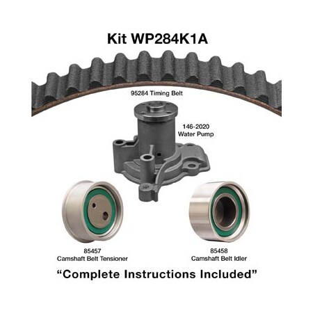 Dayco 97-07 Hyundai-Kia 2L Water Pump Kit, Wp284K1A WP284K1A
